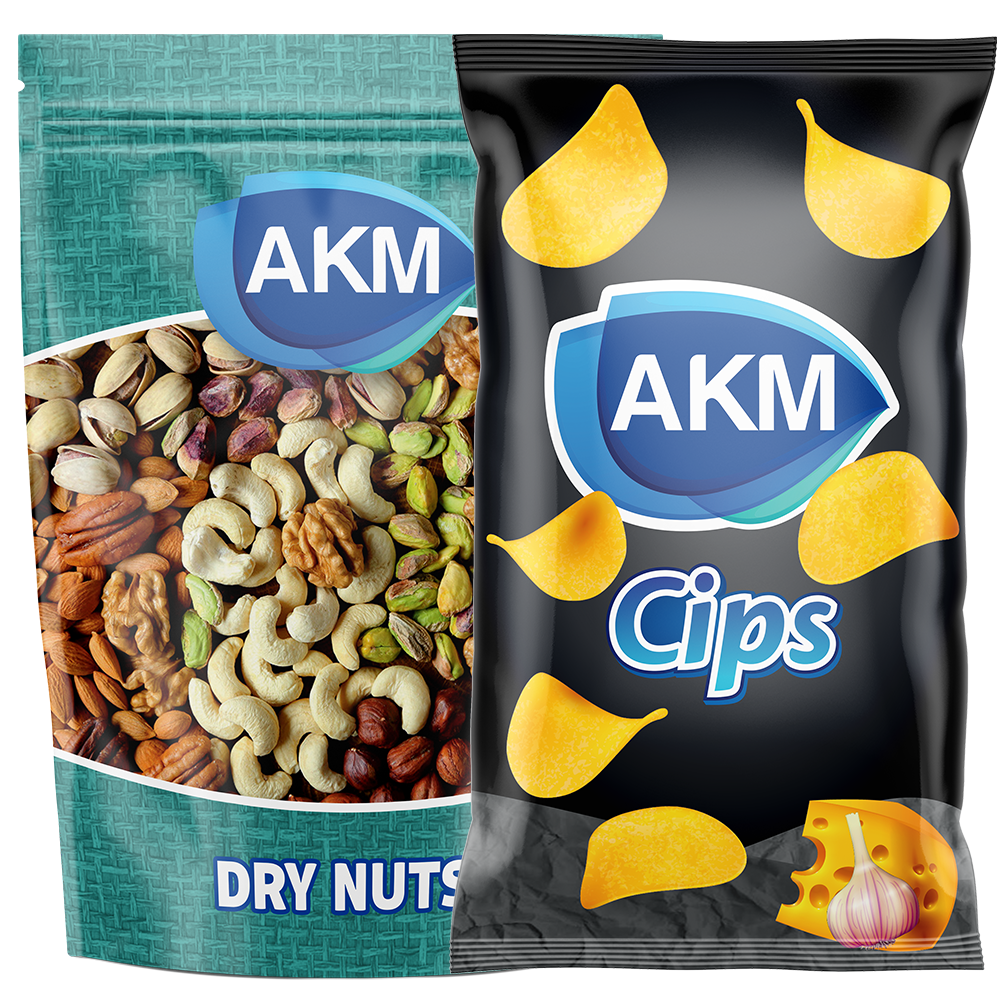 Cips & Kuruyemiş Ambalajı